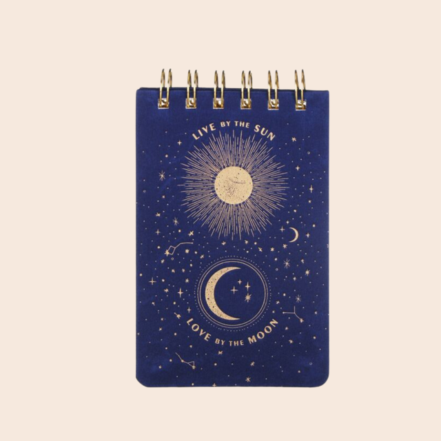 Live By The Sun Wire Notepad