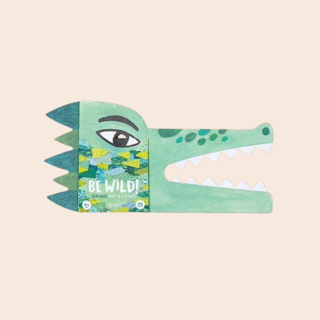 Be Wild! Crocodile Mask & Stickers