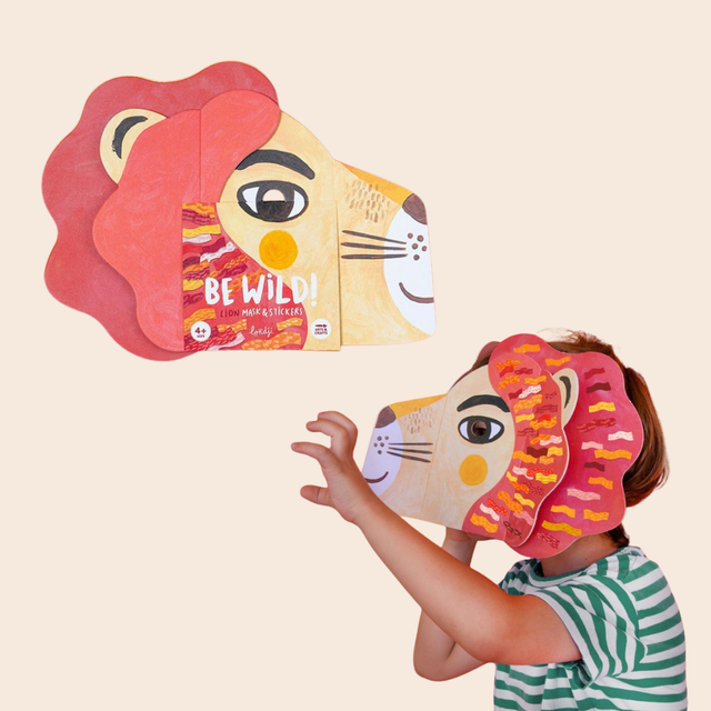 Be Wild! Lion Mask & Stickers
