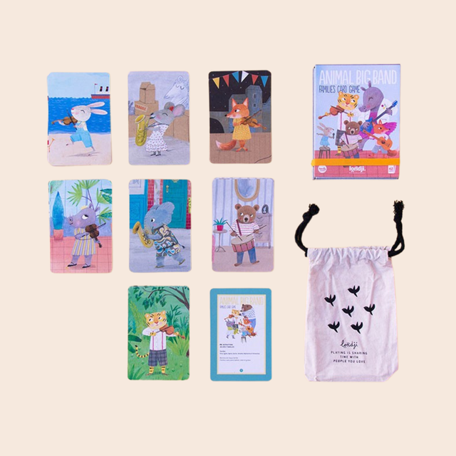 Animal Big Band Card Game
