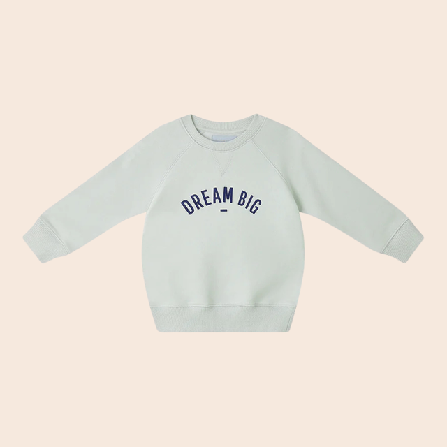 Dream Big Pebble Grey Sweatshirt