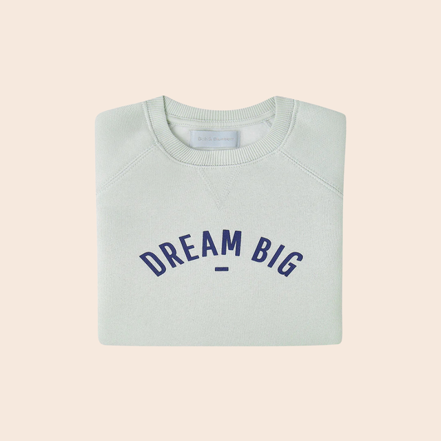 Dream Big Pebble Grey Sweatshirt