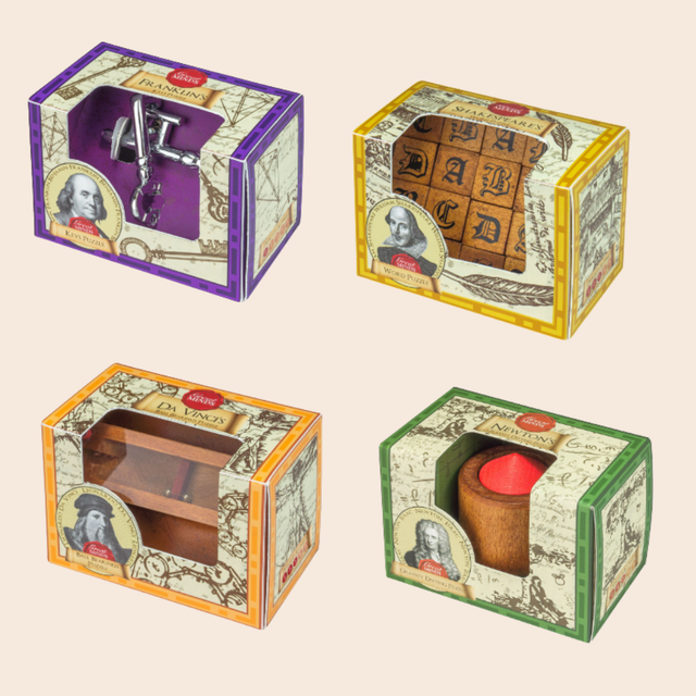 Great Minds Metal & Wooden Assorted Puzzles