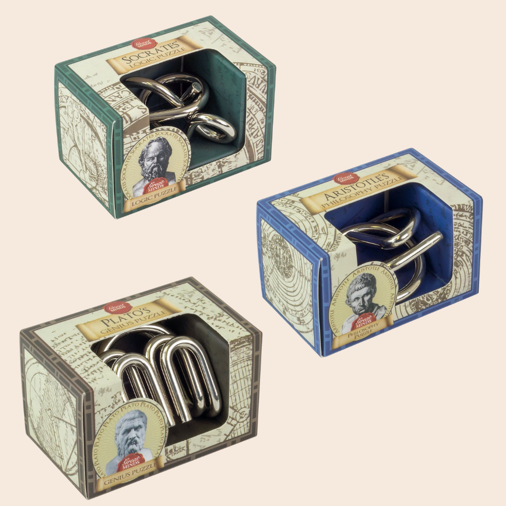 Great Minds Metal & Wooden Assorted Puzzles