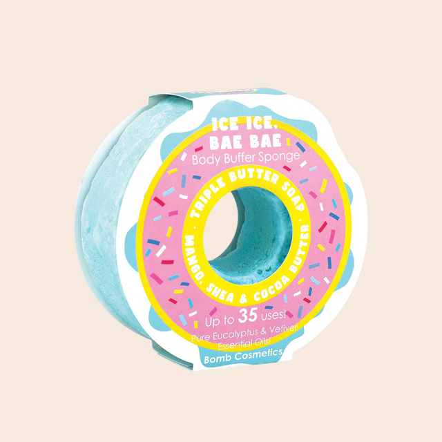 Ice Ice Bae Donut Body Buffer Sponge
