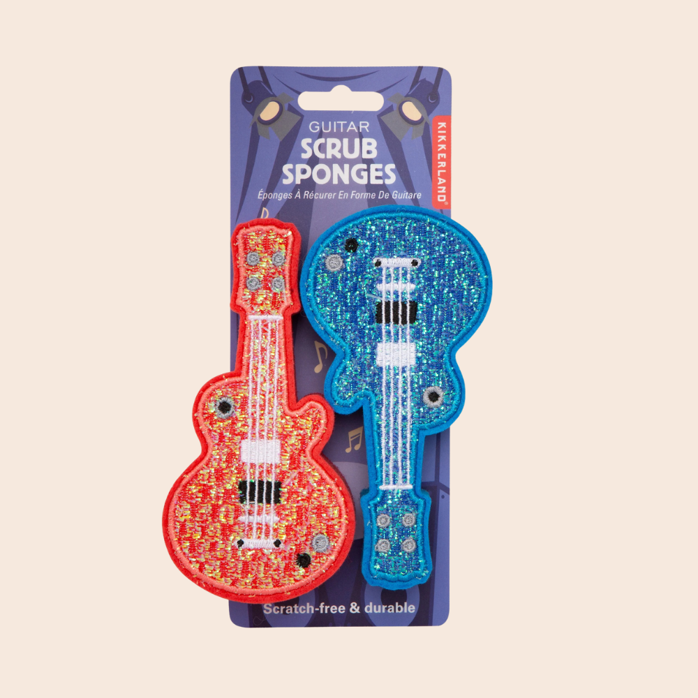 Guitar Scrub Sponges