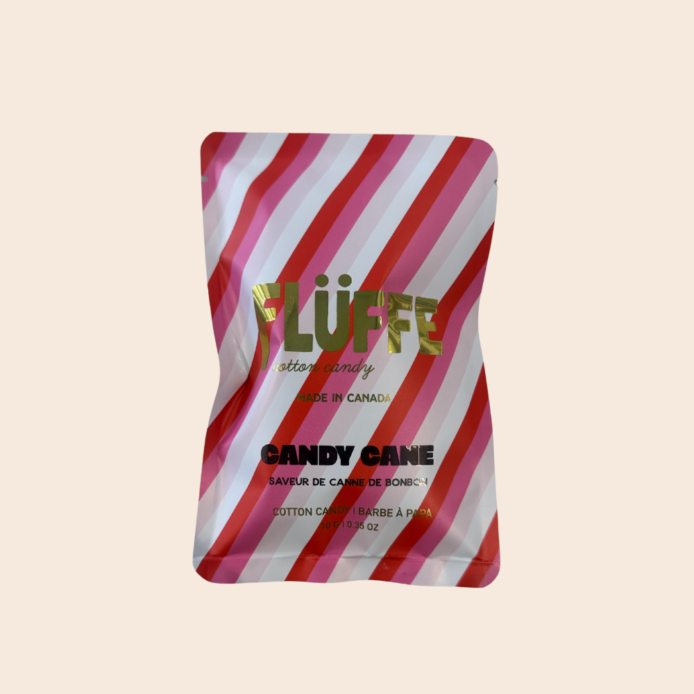 Candy Cane Cotton Candy