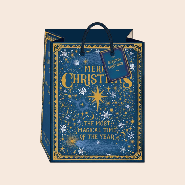 Magical Star Christmas Medium Gift Bag
