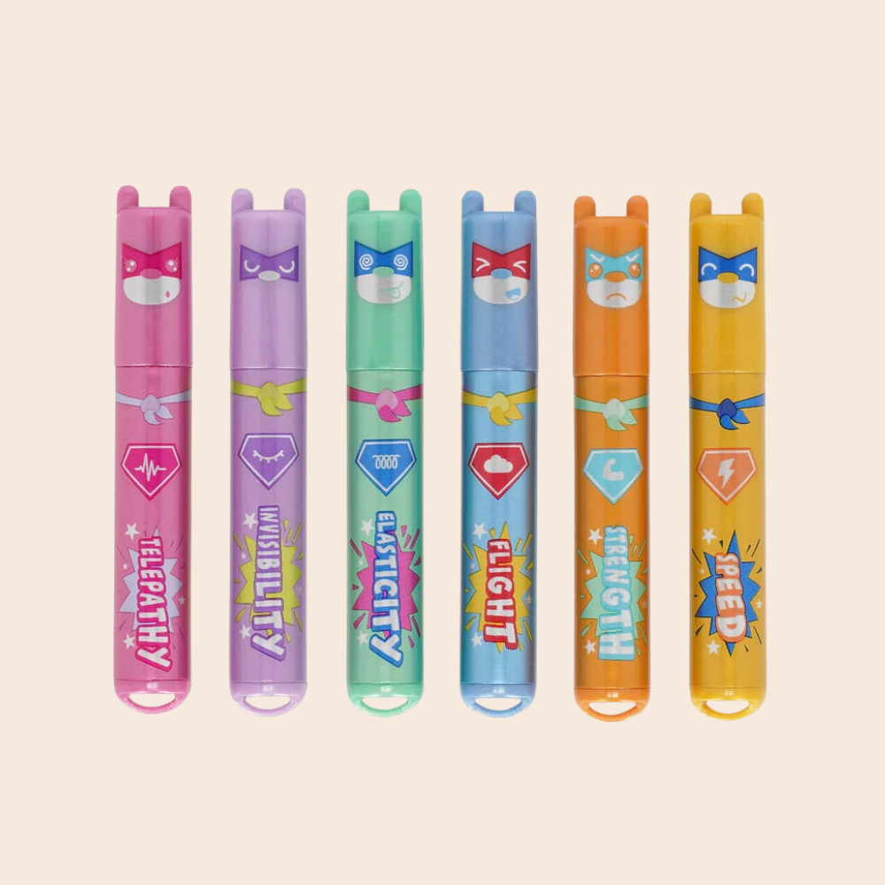 Teddy's Superpower Mini Highlighters