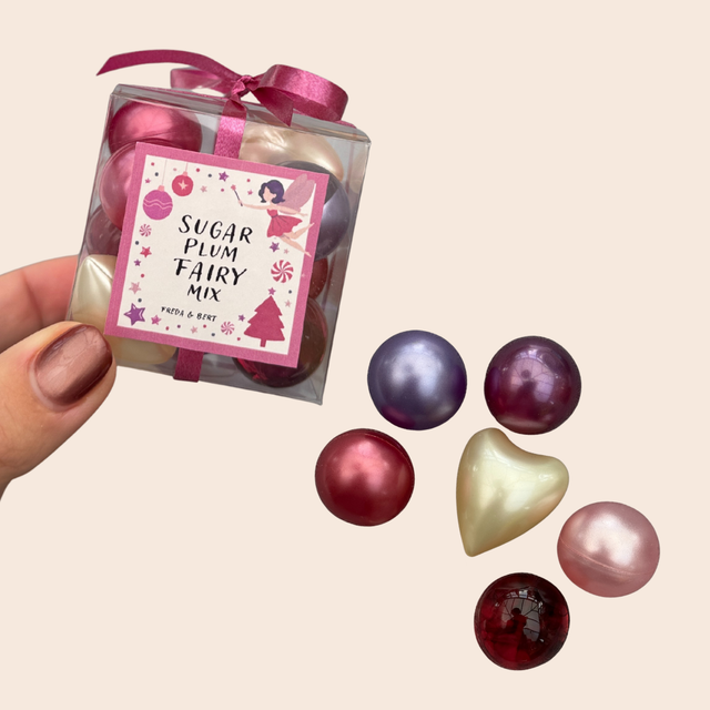 Sugar Plum Fairy Bath Pearl Mix: Box of 16