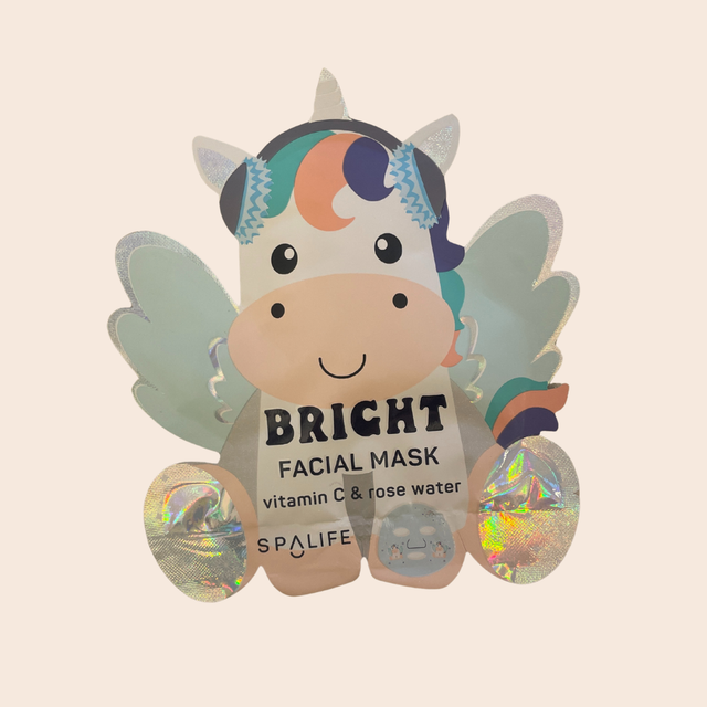 Rose Water Unicorn Face Mask