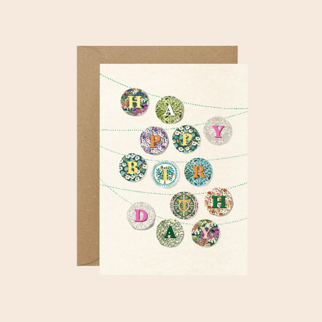 Birthday Bunting Card