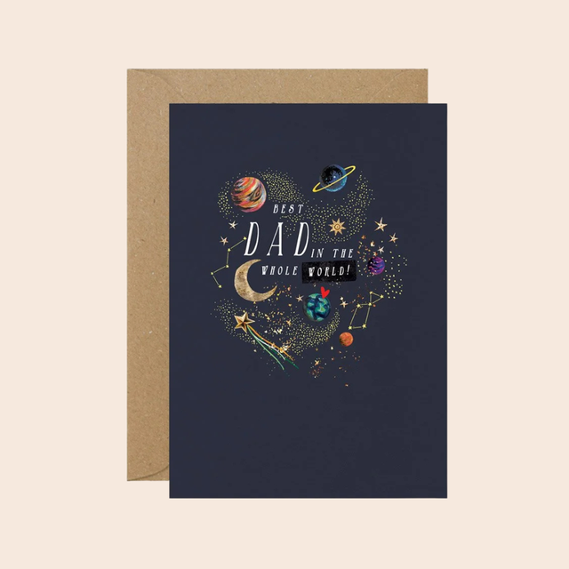 Best Dad in the World Card