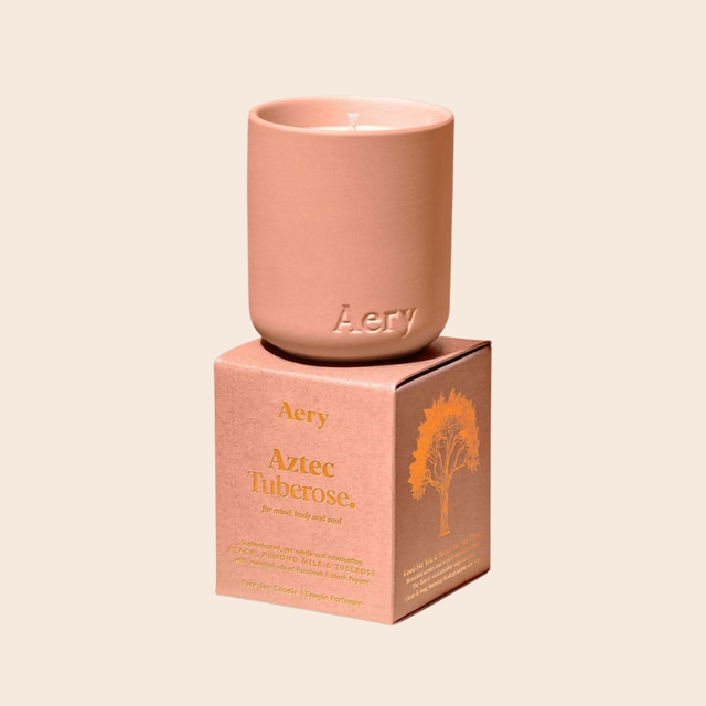 Mini Aztec Tuberose Scented Candle