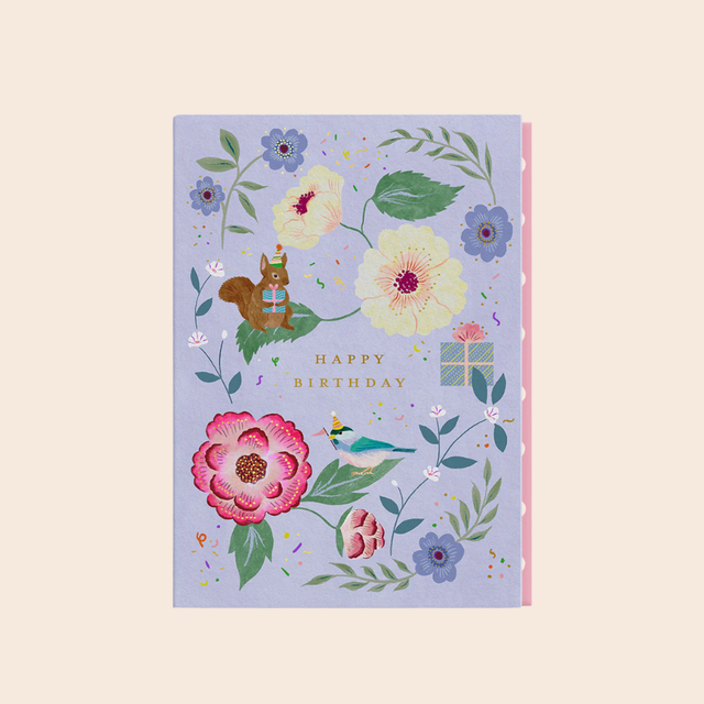 Party Creatures Birthday Card