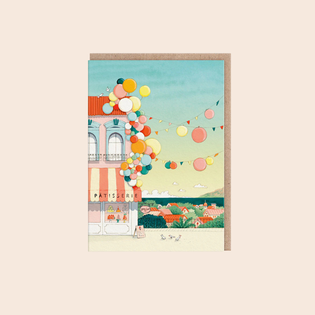Balloon Clusters Birthday Card
