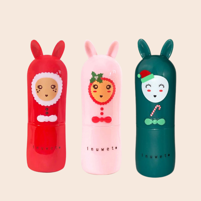 Festive Bunny Lip Balms