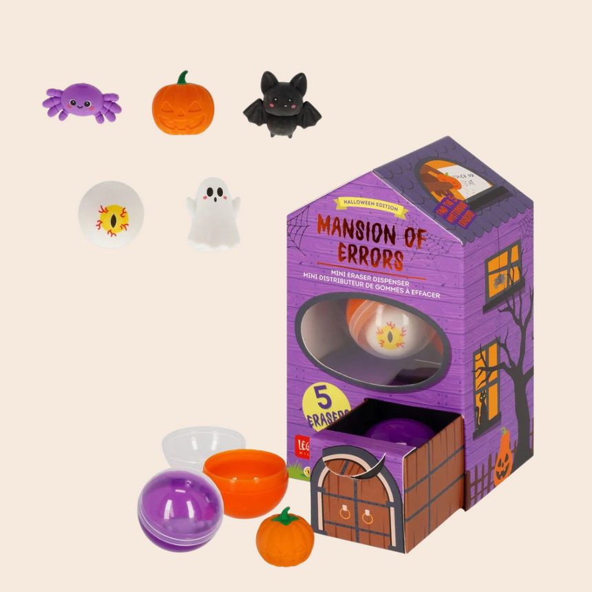 Mansion of Errors Mini Eraser Dispenser