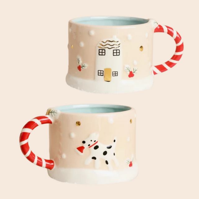 Ceramic Winter Wishes Festive Mug