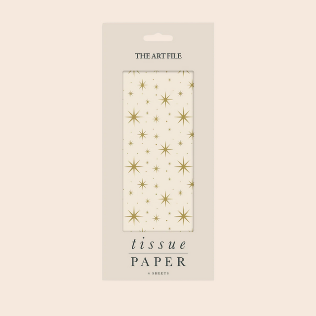Golden Star Tissue Paper Pack
