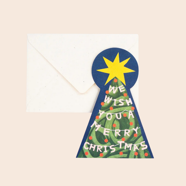 Merry Christmas Tree Card