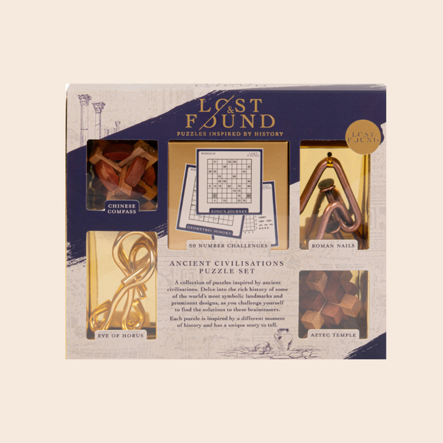 Ancient Civilisation Puzzles Set of 5