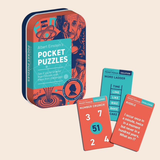 Einstein Collection: Pocket Puzzles Tin