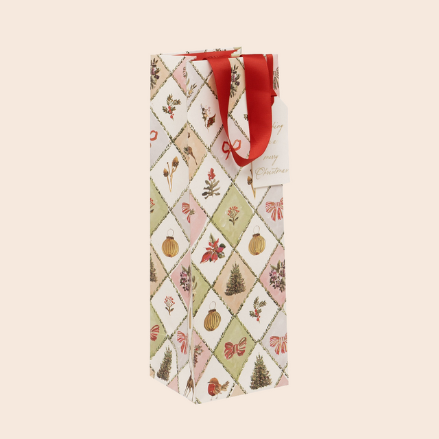 Winter Weave Bottle Bag