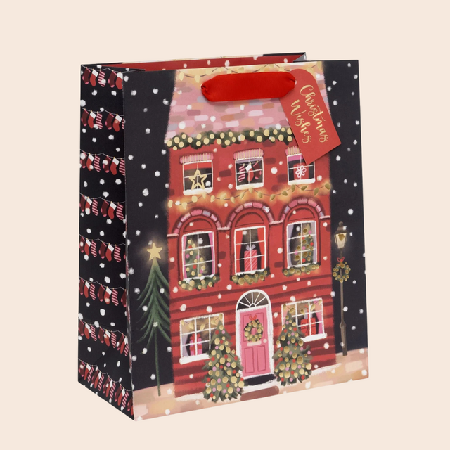 Large Merry Manor Gift Bag