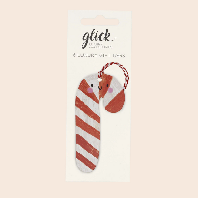 Candy Cane Gift Tags Pack