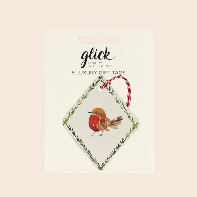 Winter Weave Robin Gift Tags Pack