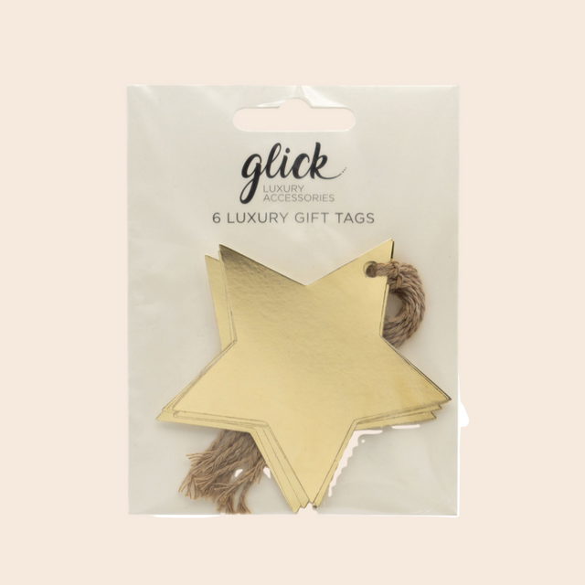 Gold Star Gift Tags