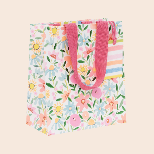 Medium Blazing Blooms Gift Bag