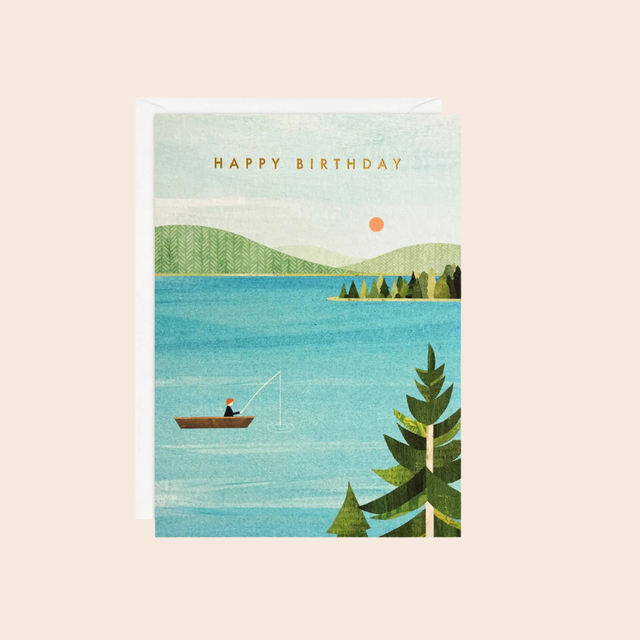 Fishing Offshore Birthday Card