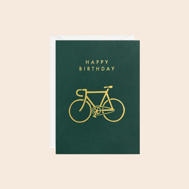 Mini Bicycle Birthday Card