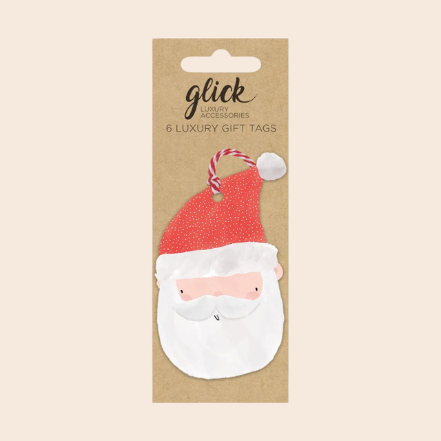 Santa Face Gift Tags
