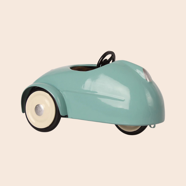 Maileg Mouse Retro Car Light Blue
