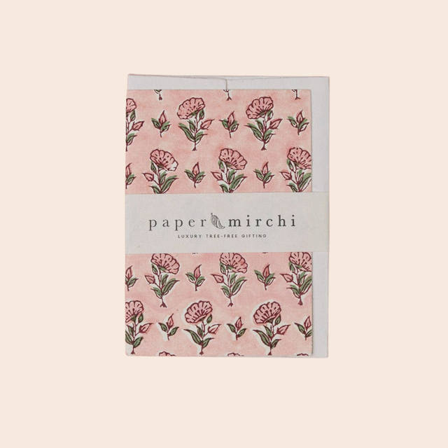 Ditsy Floral Blush Card
