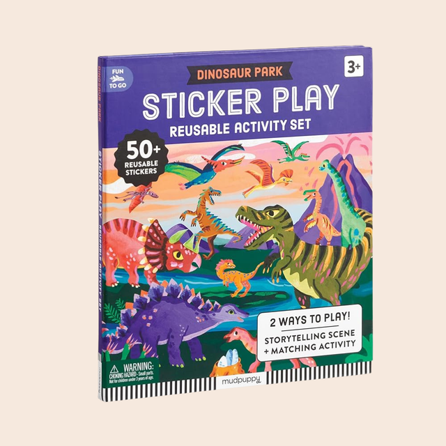 Dinosaur Park: Reusable Sticker Set