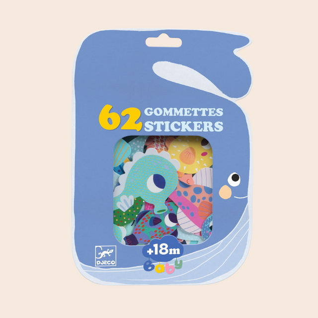 Sea Animal First Stickers