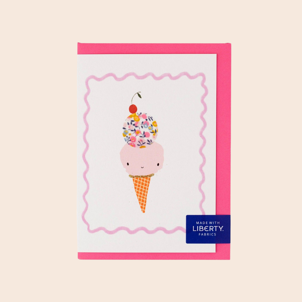 Liberty Ice Cream Birthday Card