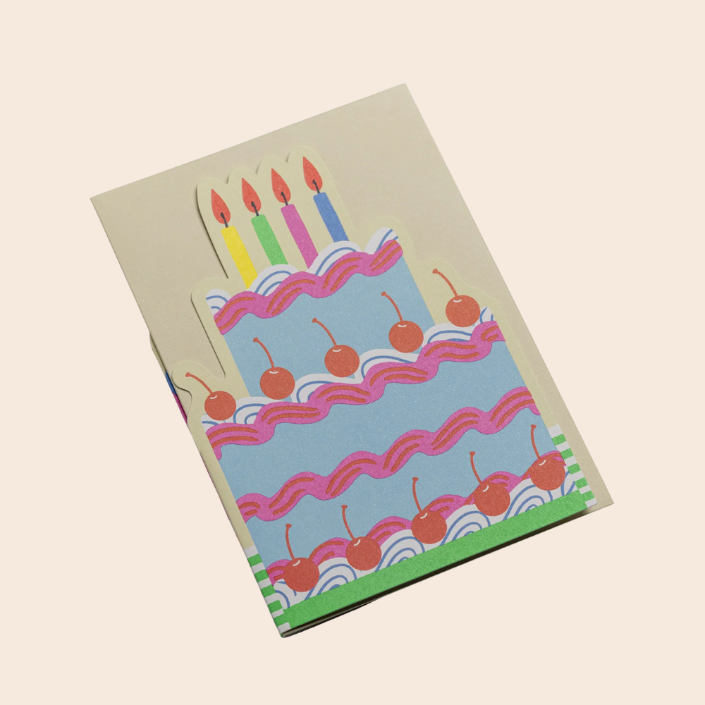 Cake Concertina Card