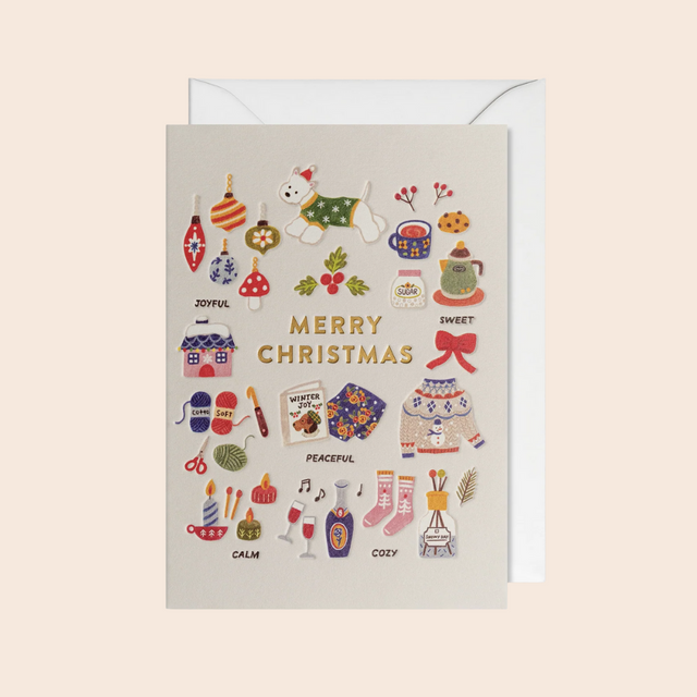 Joyful & Cosy Christmas Card