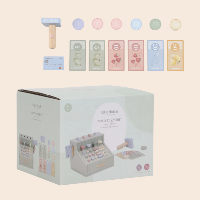 Wooden Cash Register