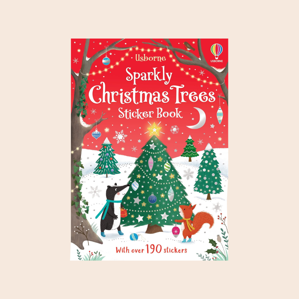 Sparkly Christmas Trees Sticker Book