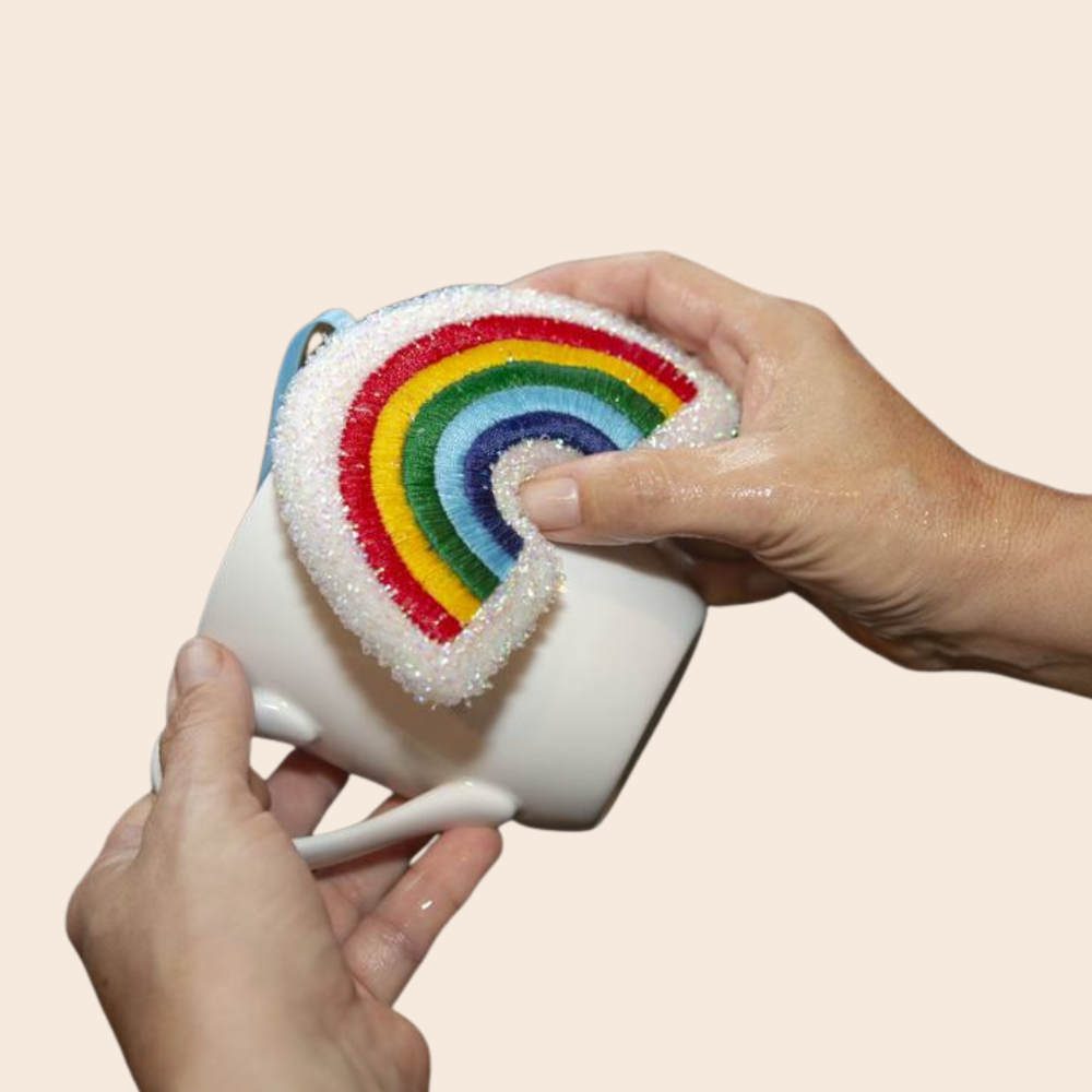 Rainbow Scrub Sponges