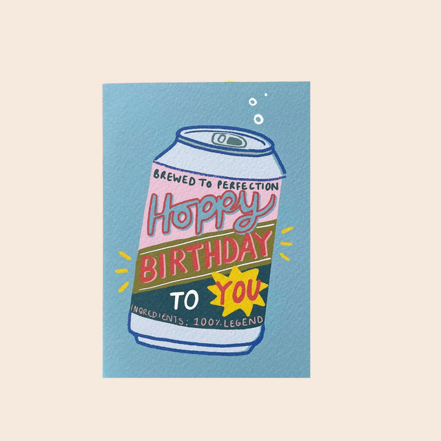 Hoppy Birthday to you Card