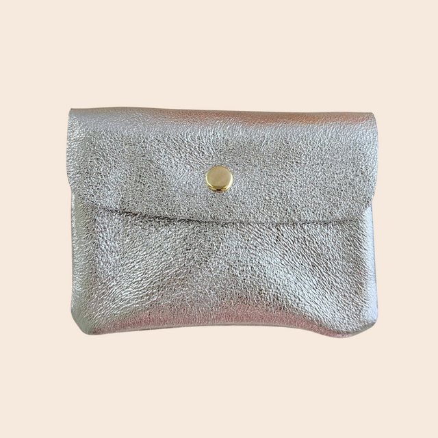 Metallic Leather Purses