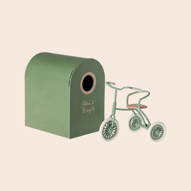 Green Maileg Tricycle