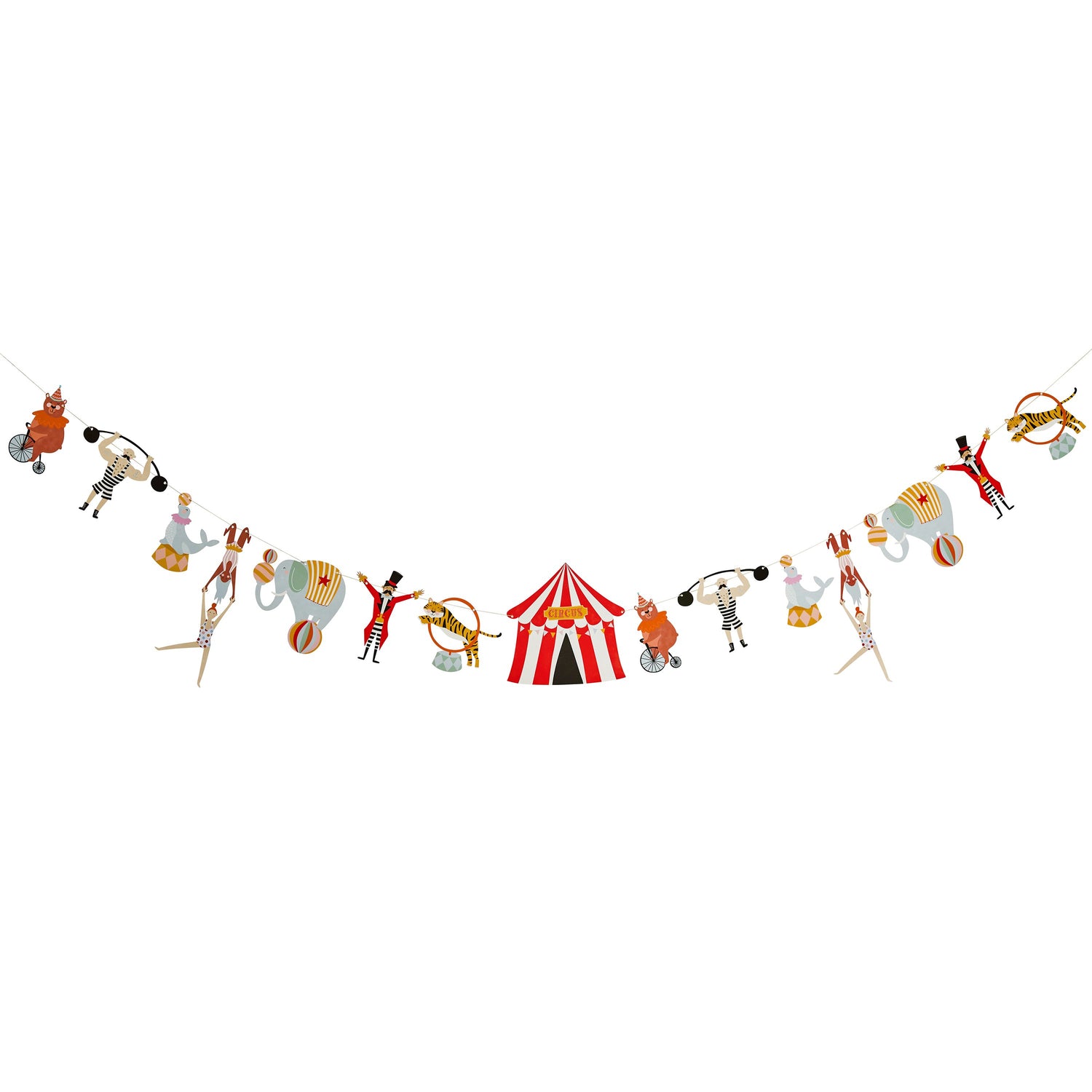 Circus Performers Garland